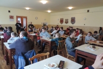 Uczniowie podczas testów